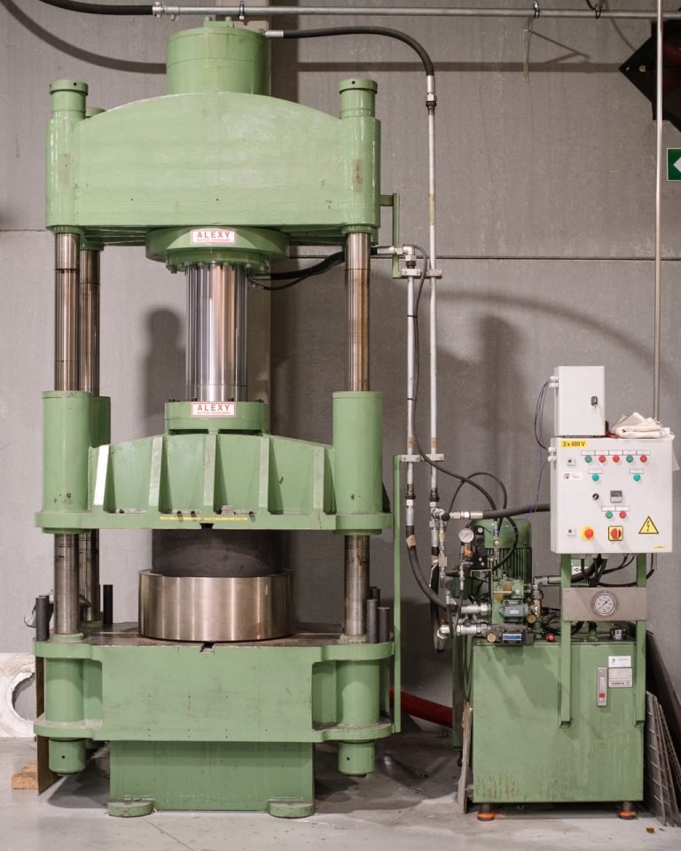 Groene hydraulische pers voor halffabricaten