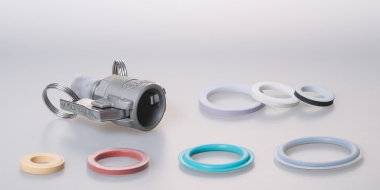 Camlock-koppeling met dichtingen in verschillende materialen