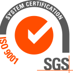 SGS ISO 9001-certificeringslogo